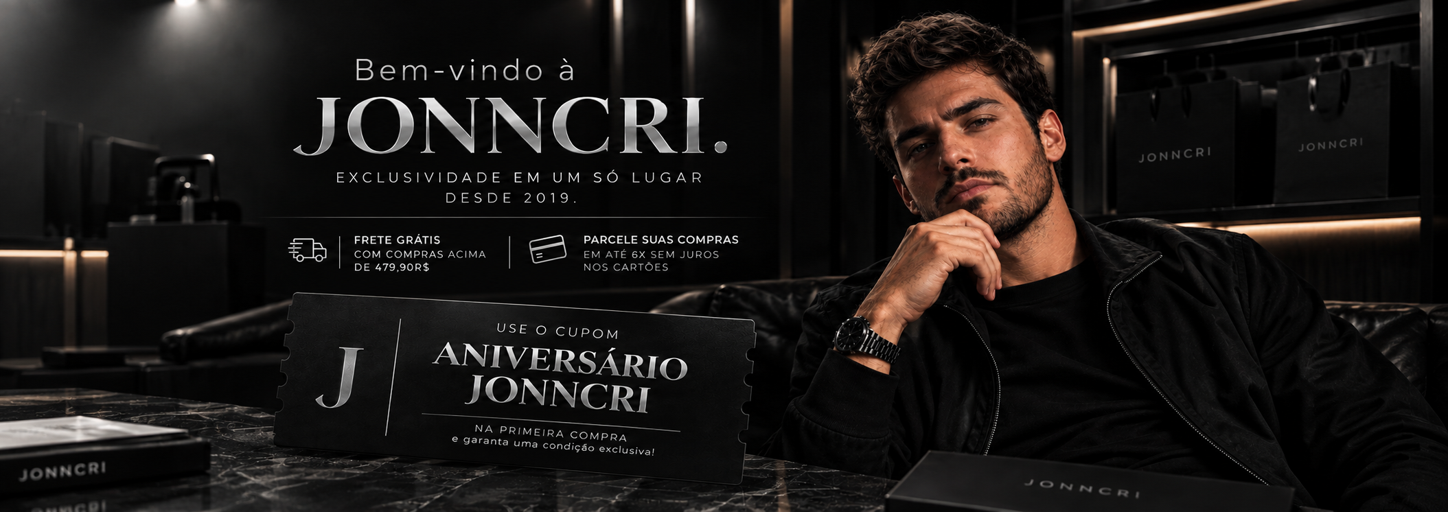 Bem-vindo à Jonncri — Aniversário Jonncri